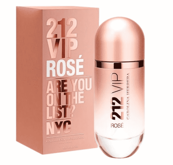 Perfume 212 Vip Rosé: feminino e poderoso.