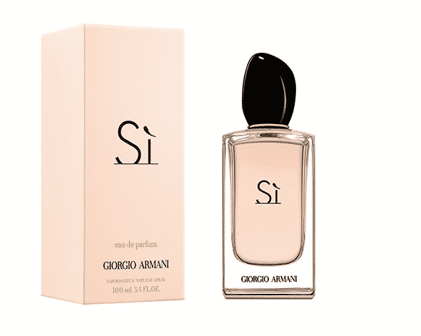 Perfume Sí: refrescante e marcante.