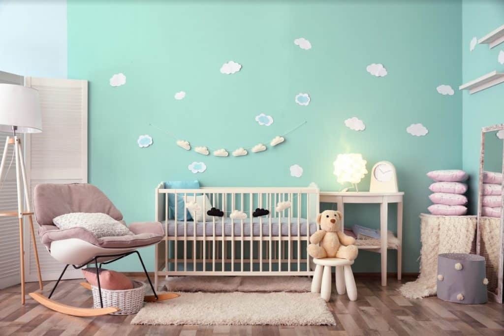 Decoração de quarto de bebê