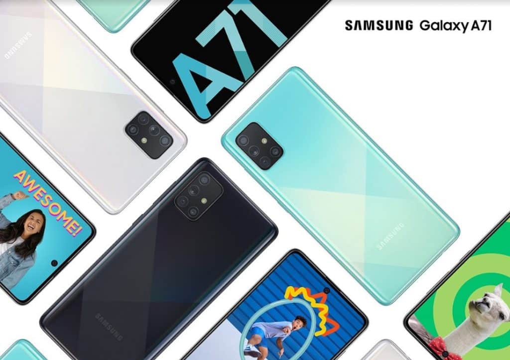 Conheça o Galaxy A71 - Ficha Técnica