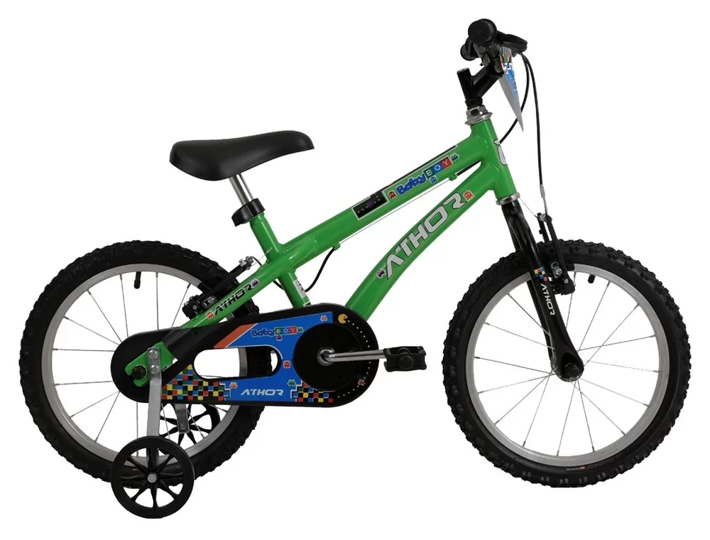 Bicicleta infantil Athor aro 16 - escolha segura e prática para seus filhos