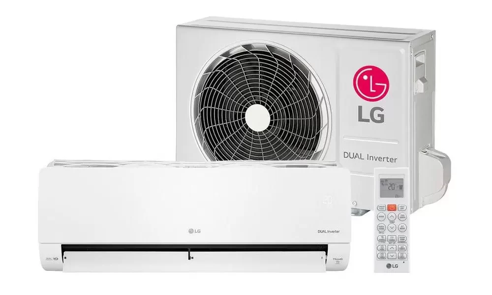 Ar Condicionado Split LG 9000 BTUs Dual Inverter Voice Quente