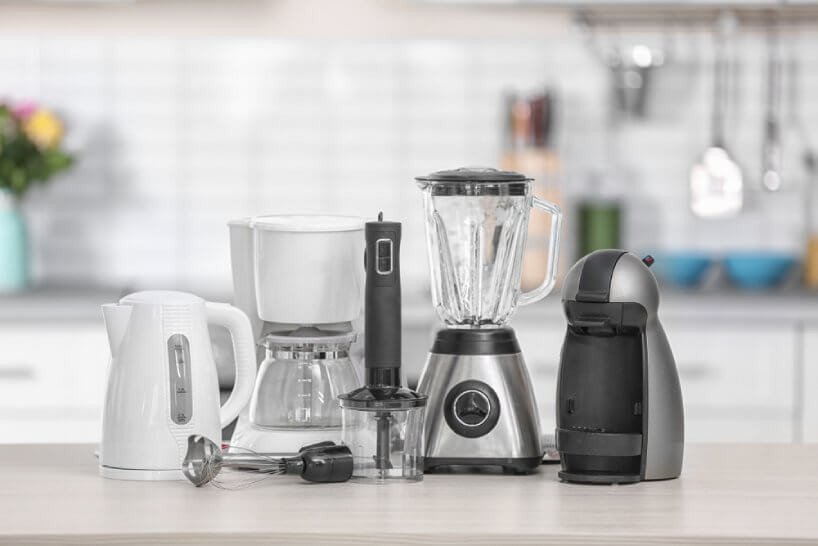 Principais eletrodomésticos utilizados na cozinha